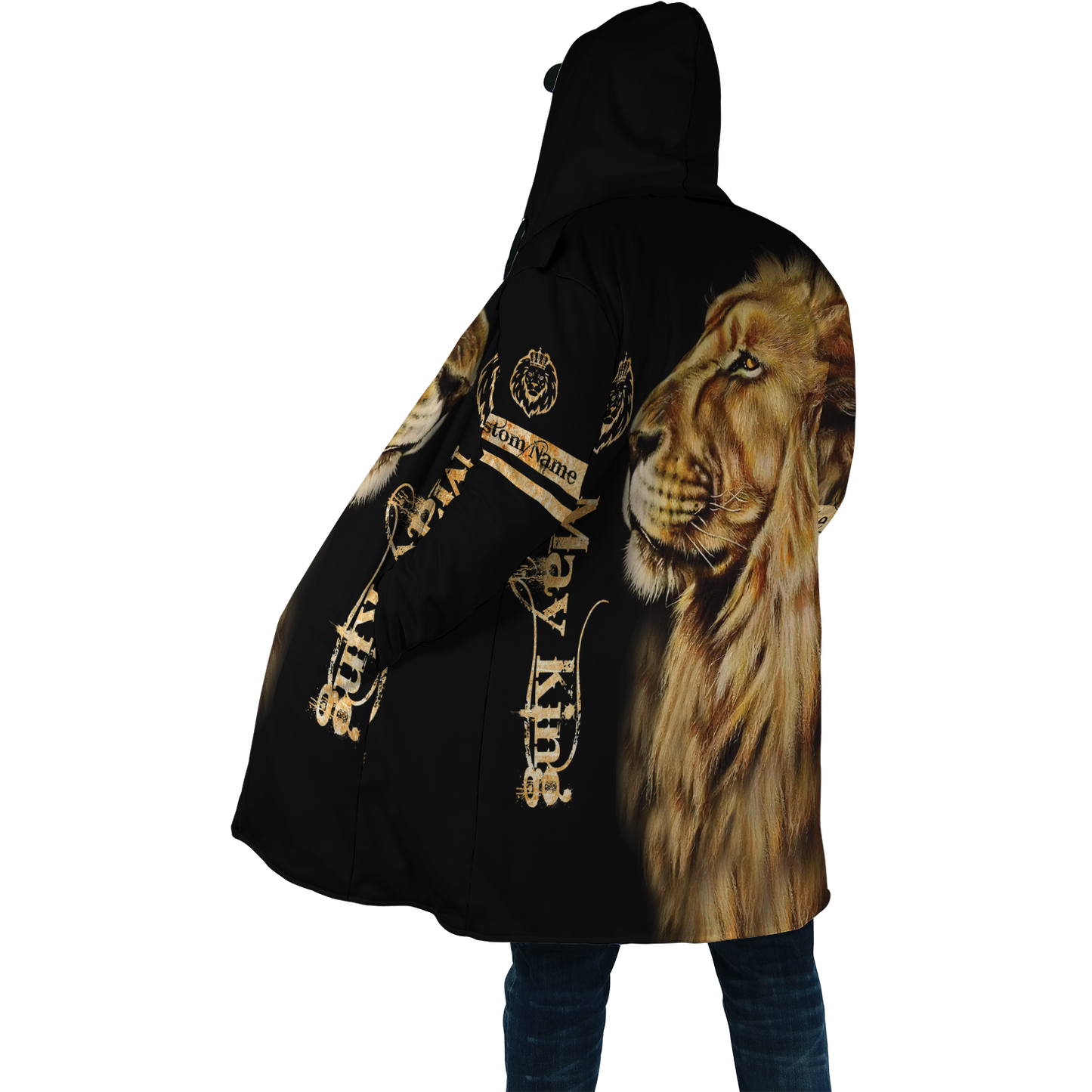 Custom Name May King Lion 3D All Over Printed Unisex Shirts