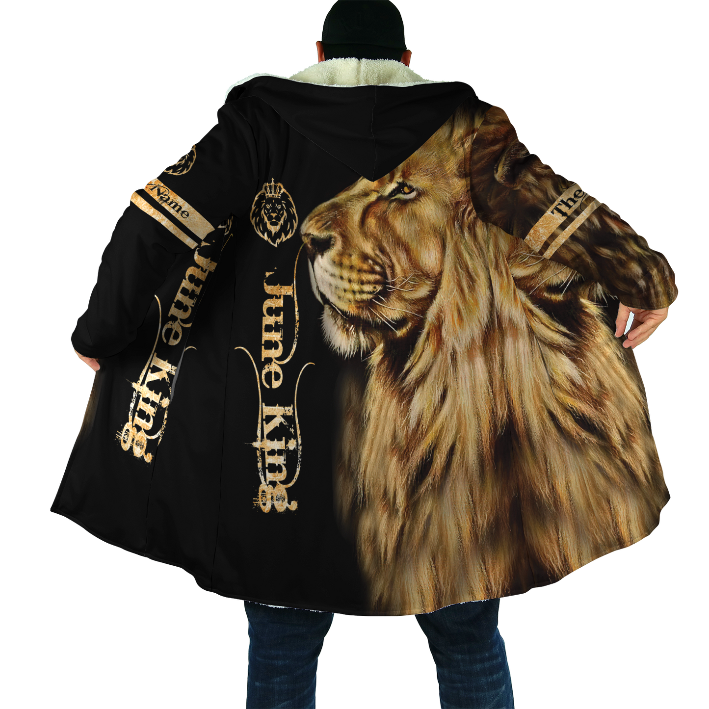 Custom Name June King Lion 3D All Over Printed Unisex Shirts