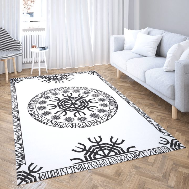 Viking 3D All Over Printed Rug