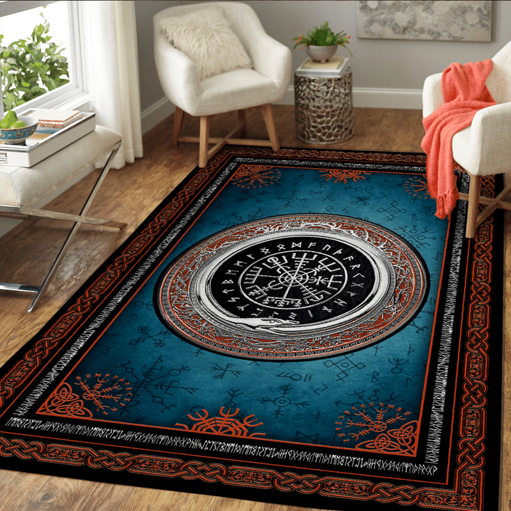 Viking 3D All Over Printed Rug