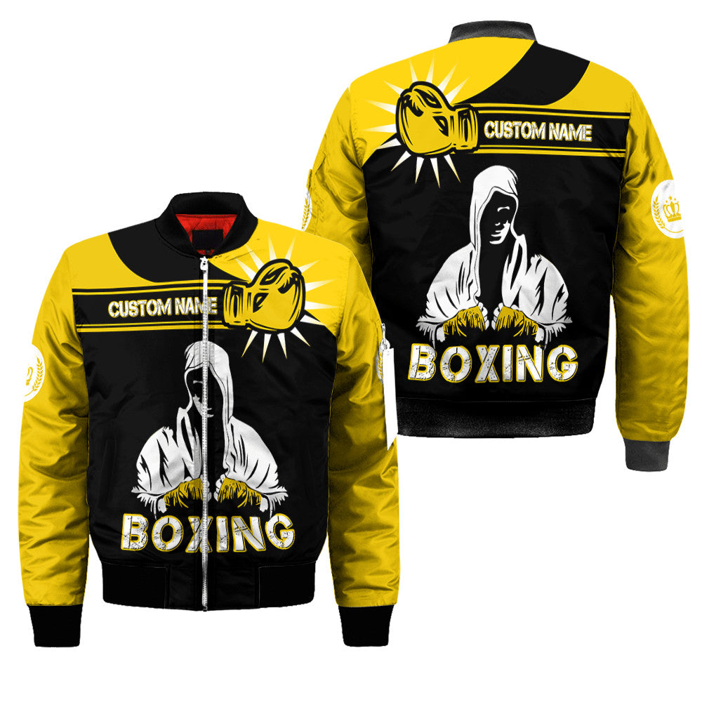 Custom Name Boxing 3D All Over Printed Unisex Shirts