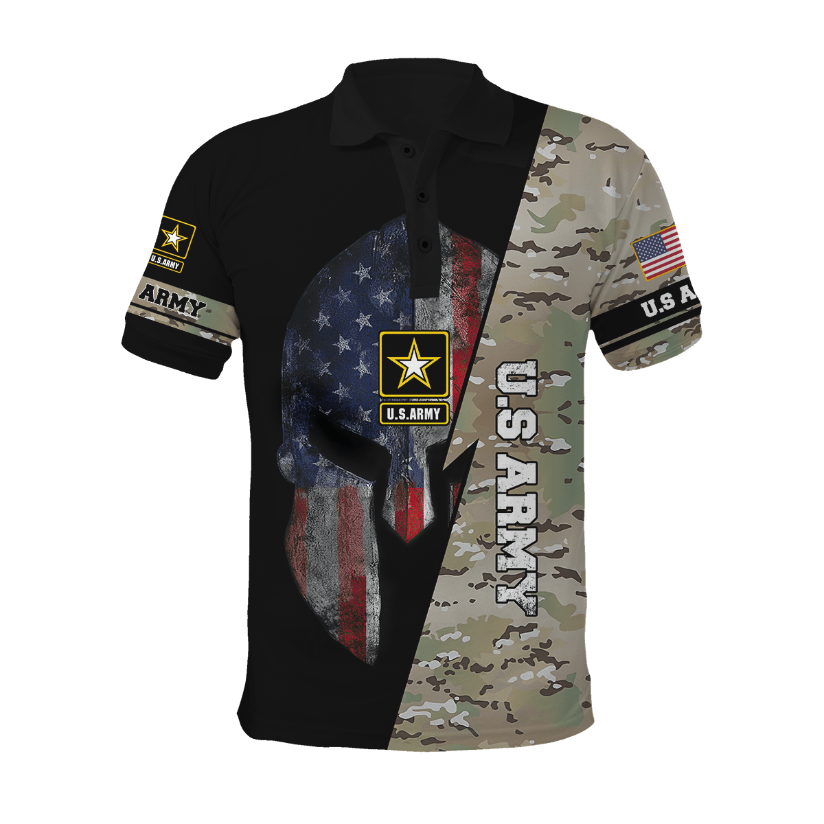 US Army US Veteran Army 3D All Over Printed Shirts DQBST10142001