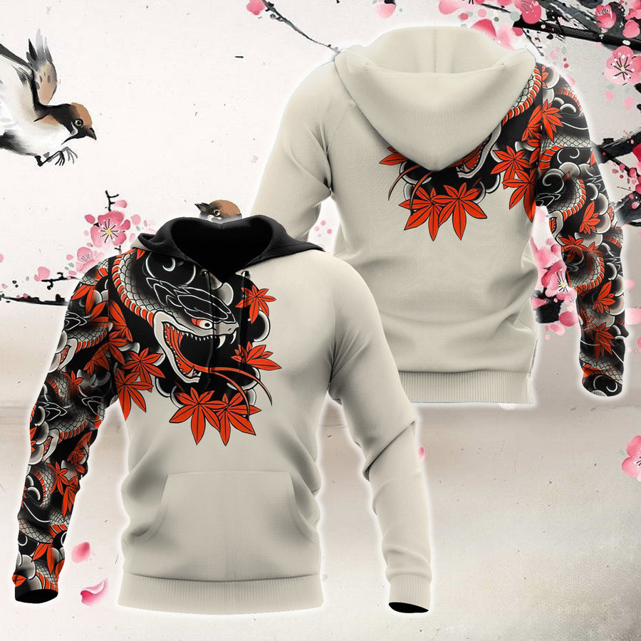 Japan Mask 3D All Over Printed Combo Hoodie + Sweatpant