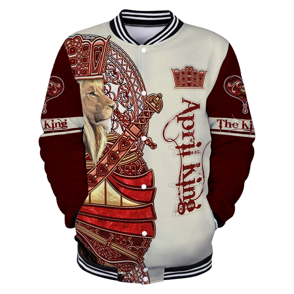 April King Lion 3D All Over Printed Unisex Shirts