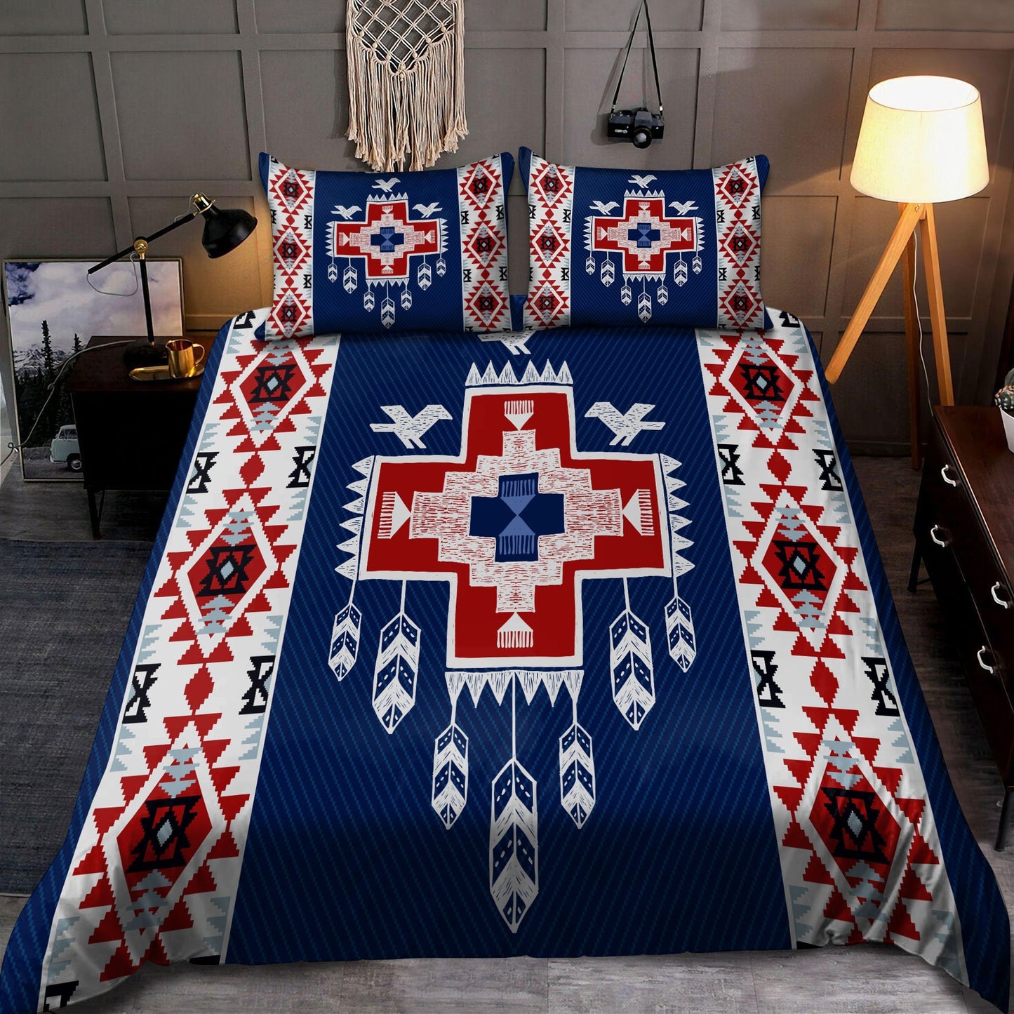 Native American 3D All Over Printed Bedding Set