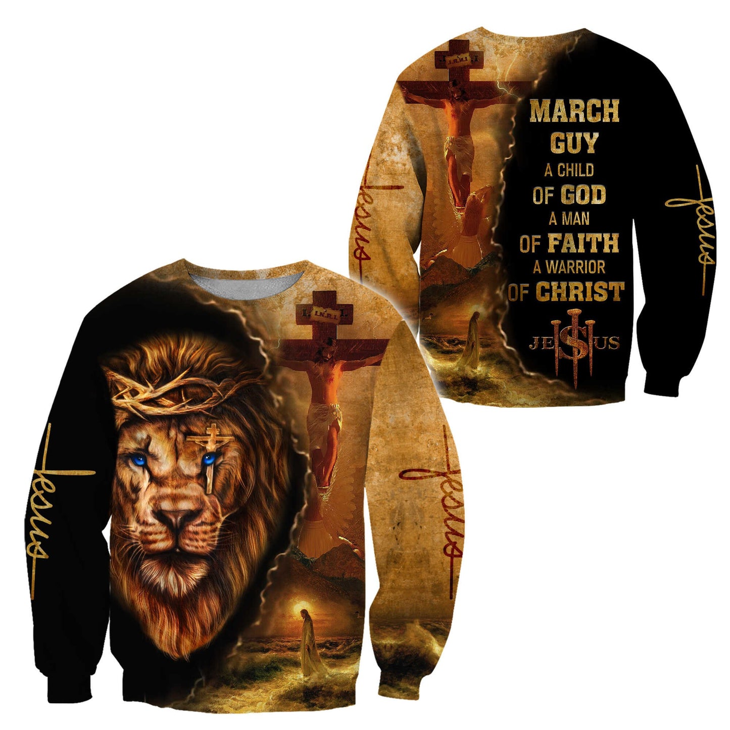 March Guy - Child Of God 3D All Over Printed Unisex Shirts