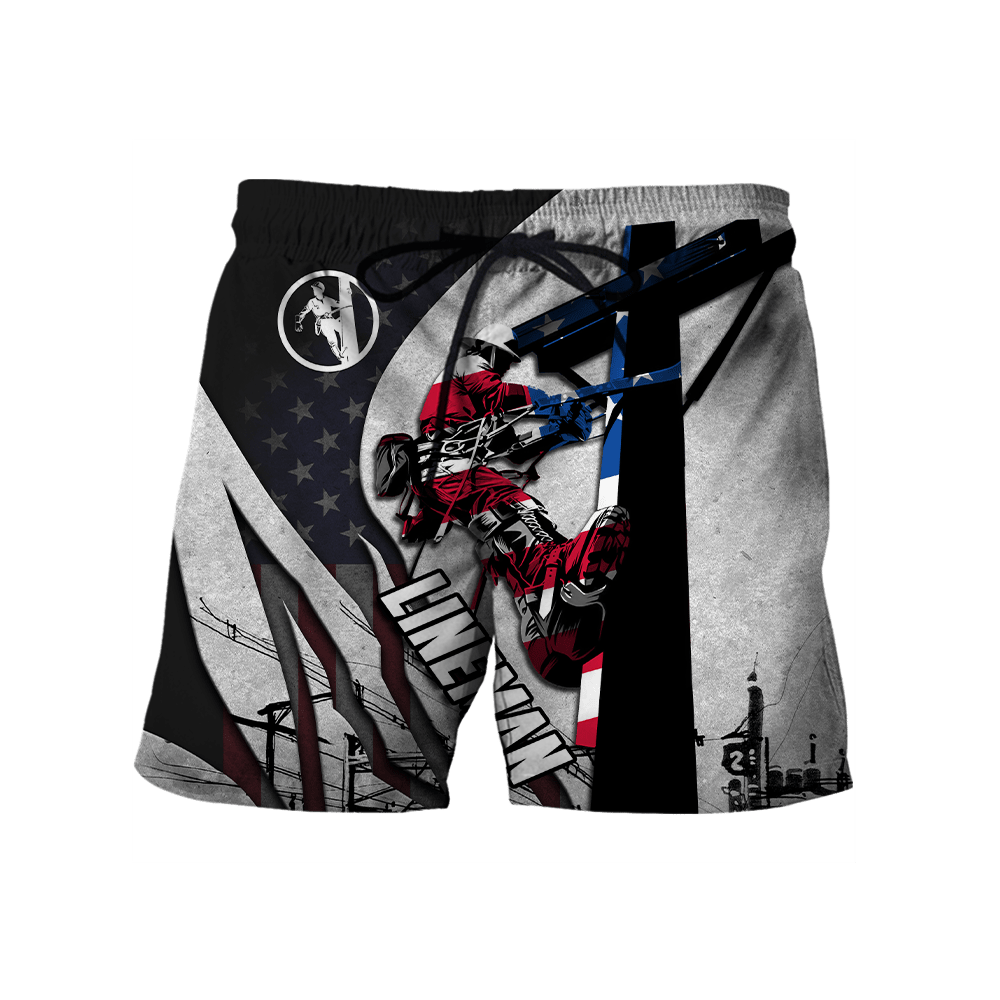 Premium Unisex All Over Printed Lineman Shirts MEI