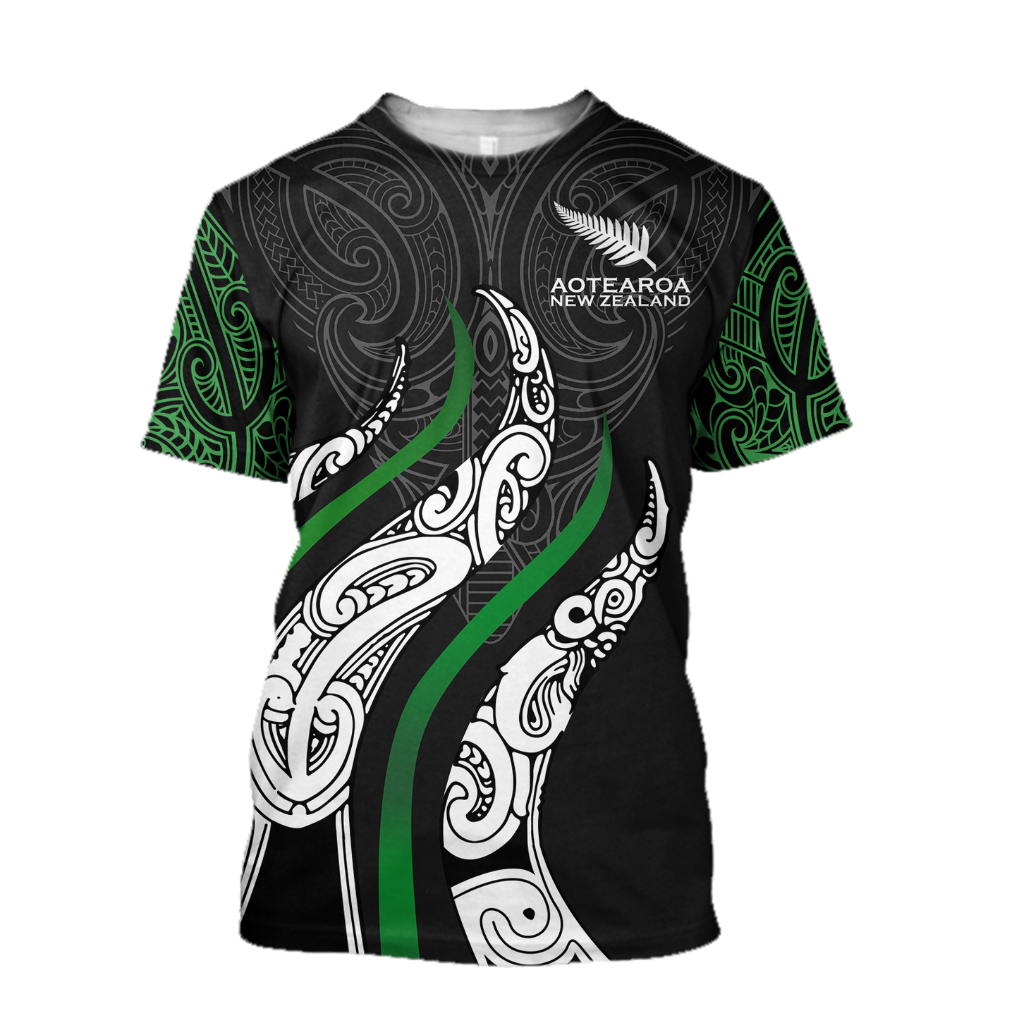 Aotearoa Koru Fire 3D All Over Printed Unisex