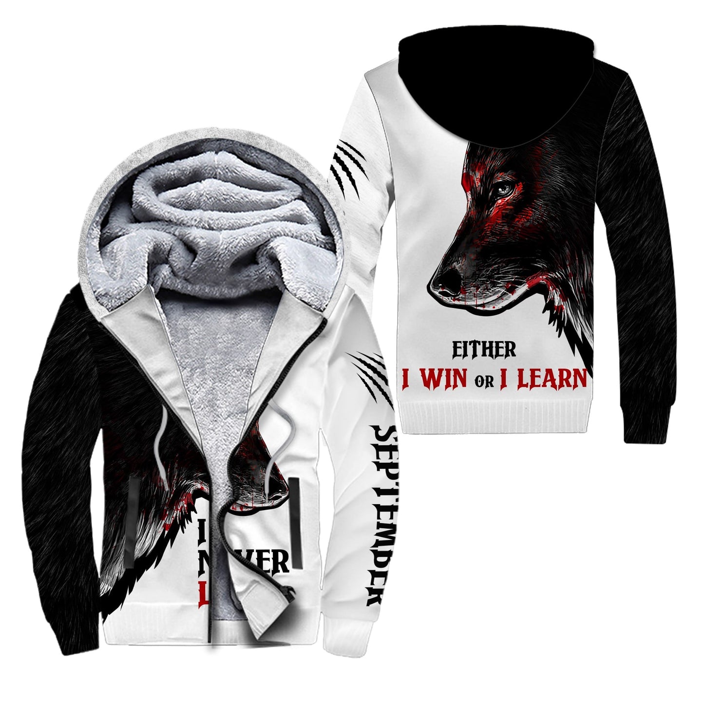 Wolf - September Guy Never Lose 3D All Over Printed Unisex Shirts