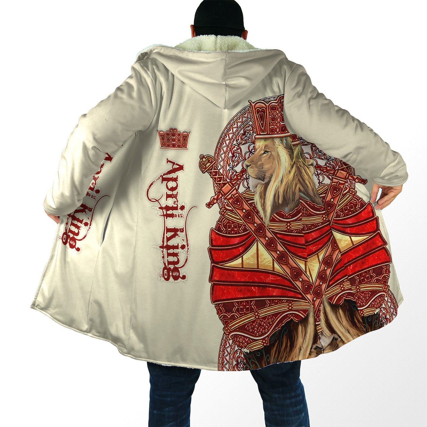 April King Lion 3D All Over Printed Unisex Shirts