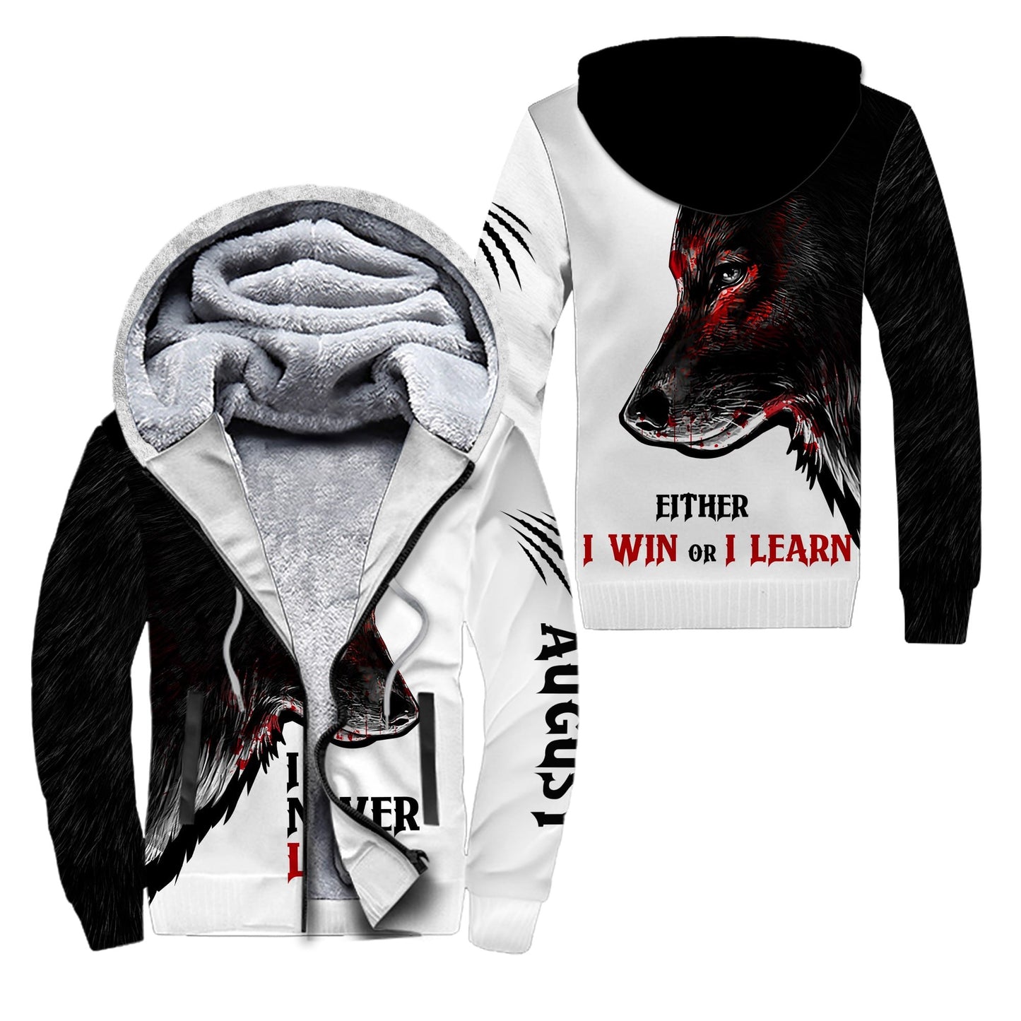 Wolf - August Guy Never Lose 3D All Over Printed Unisex Shirts