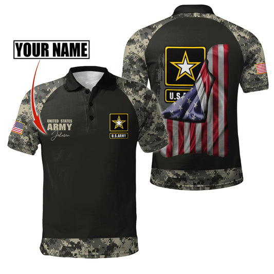 US Army Veteran 3D All Over Printed Unisex Shirts