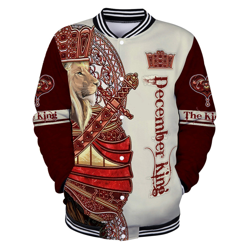 December Lion Royal King 3D All Over Printed Unisex Shirts