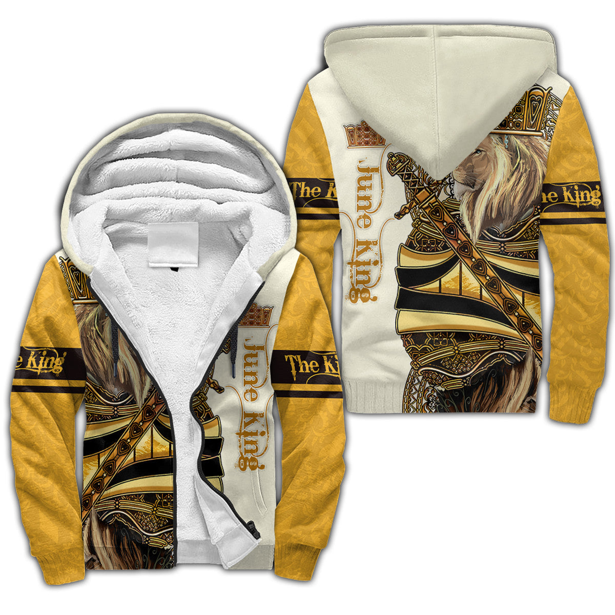 June King Lion 3D All Over Printed Unisex Shirts