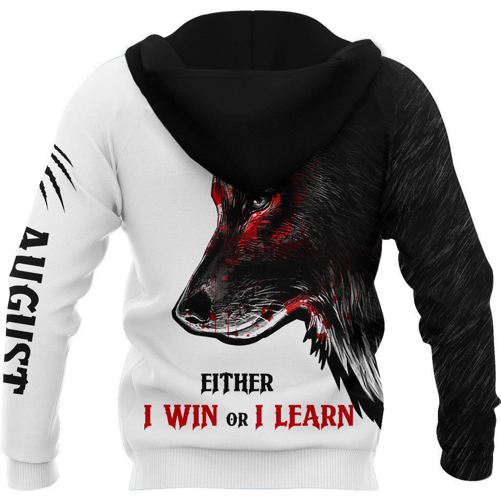 Wolf - August Guy Never Lose 3D All Over Printed Unisex Shirts