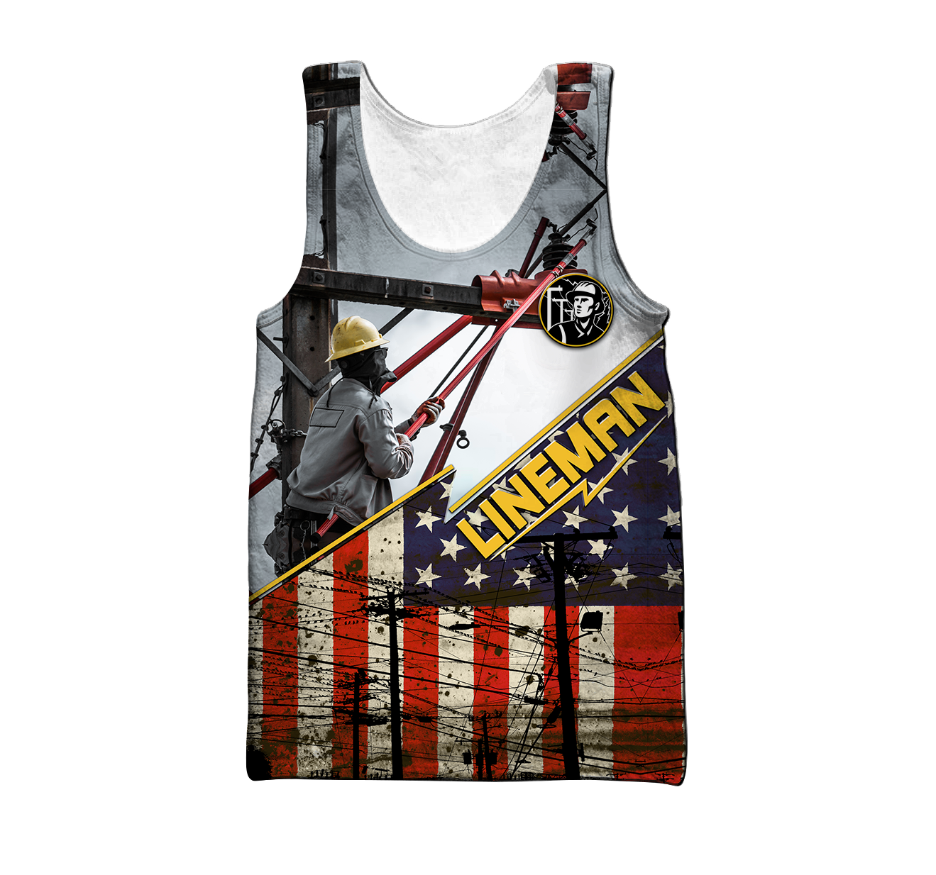 Premium American Lineman All Over Printed Shirts For Men And Women MEI