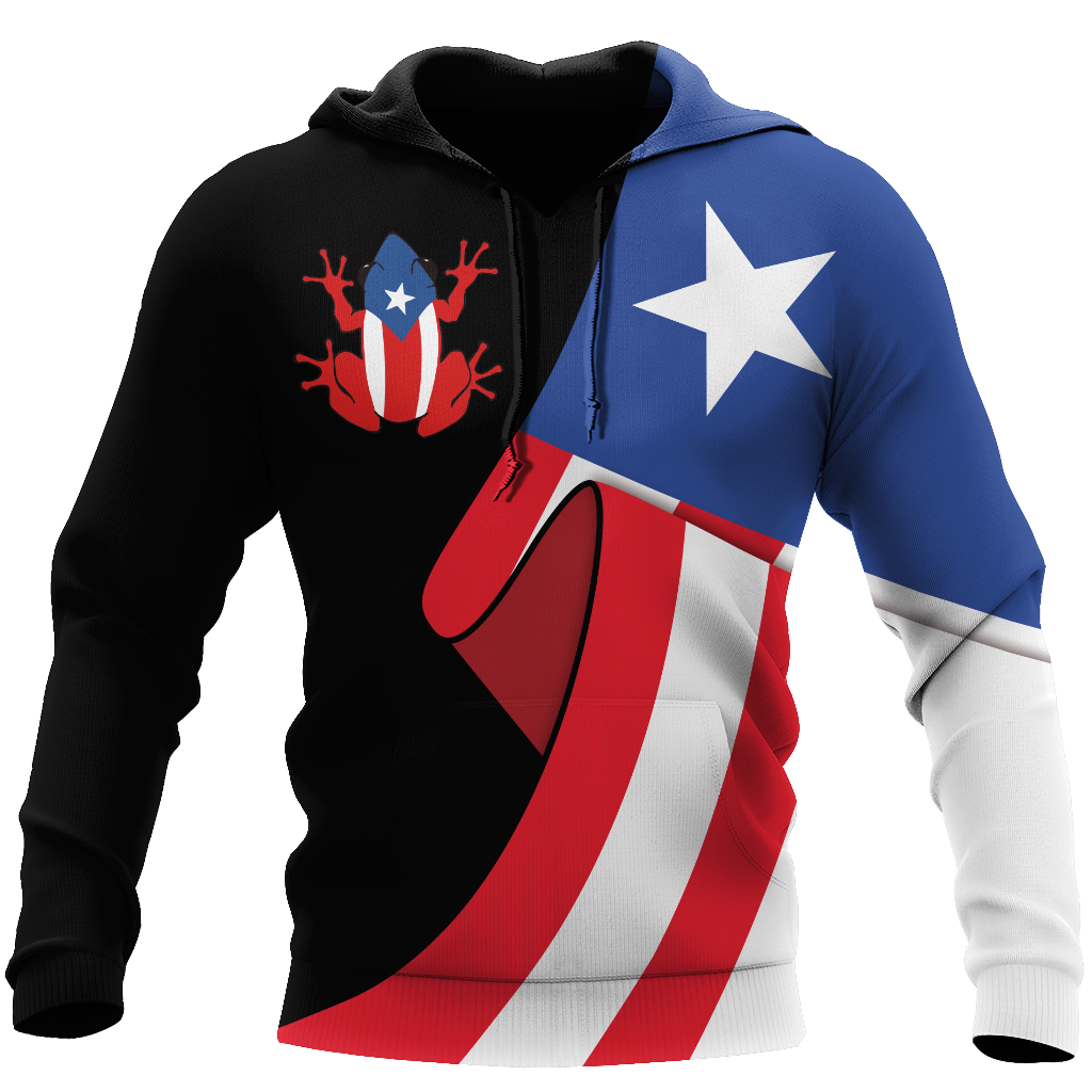 Puerto Rico 3D All Over Printed Hoodie For Men And Women