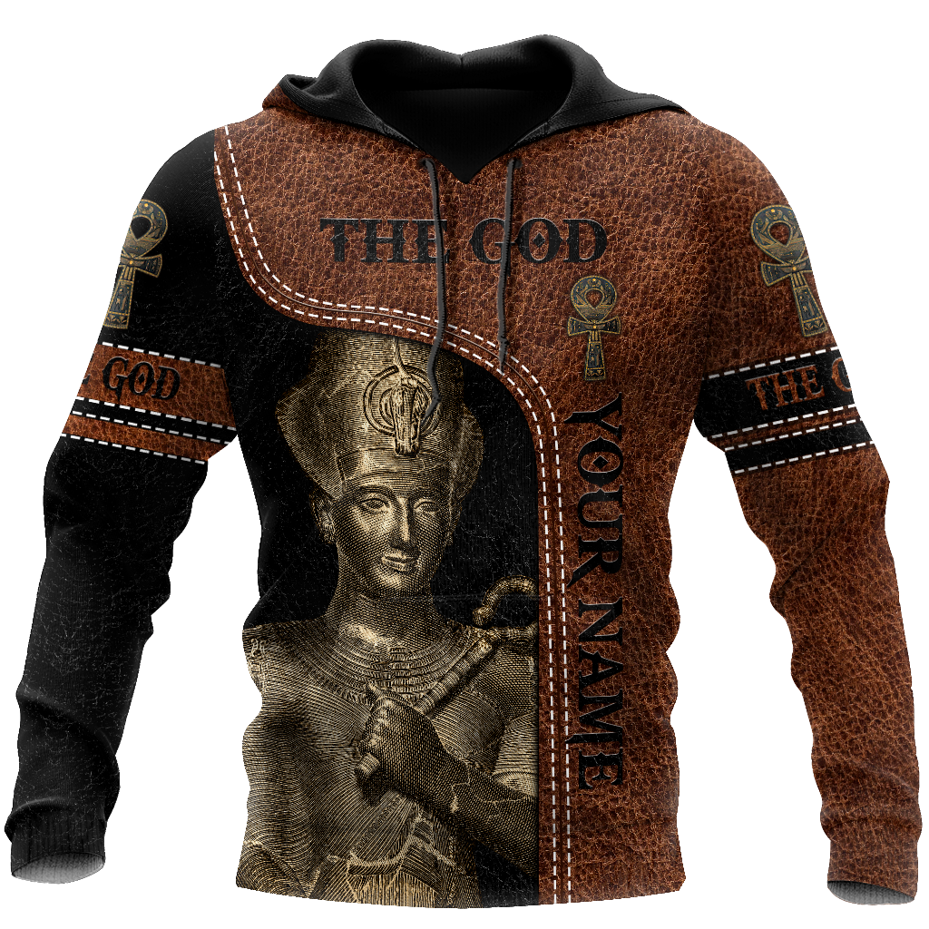 Custom name Pharaoh The God Ancient Egypt 3D design print shirt