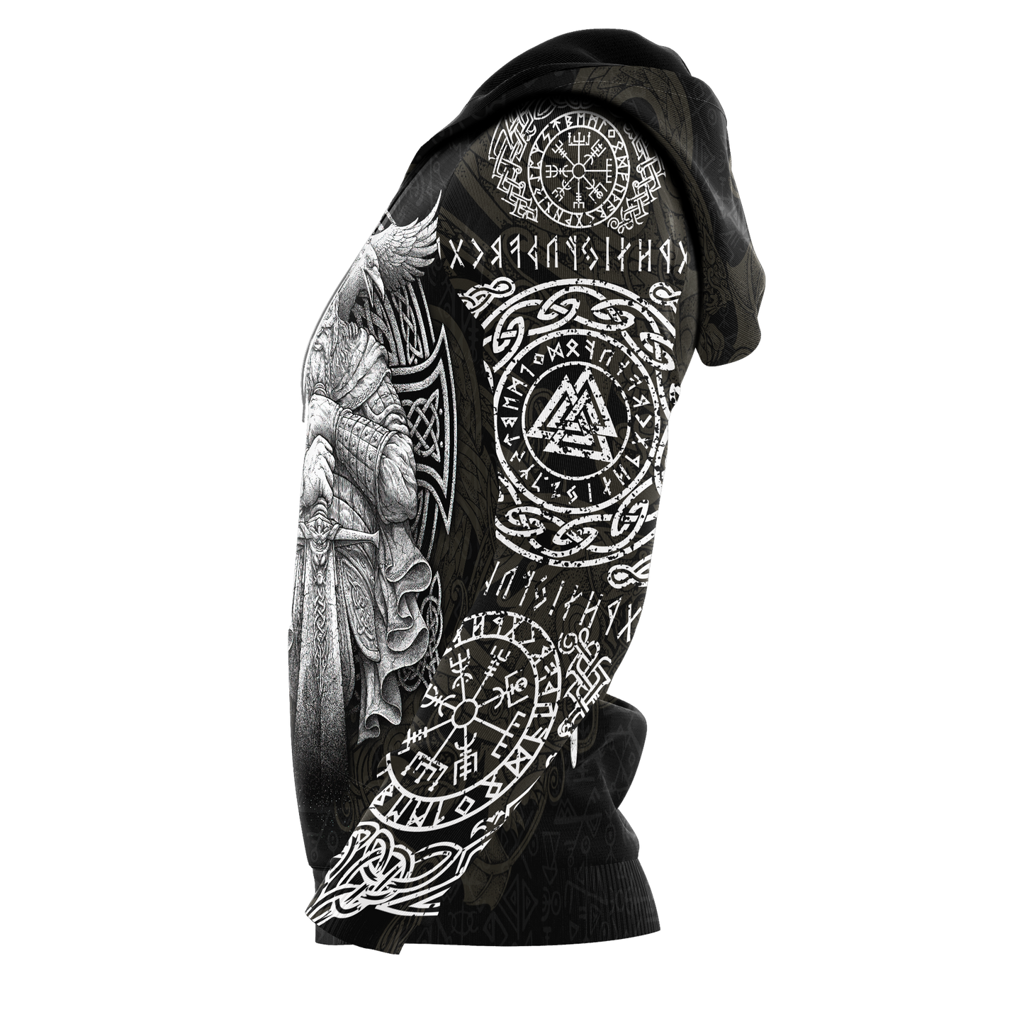 Customized Name Viking 3D All Over Printed Unisex Shirts