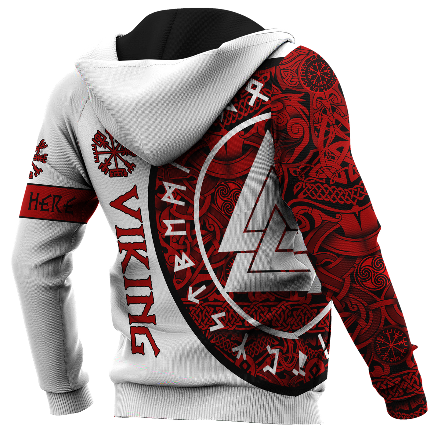 Customized Name Viking 3D All Over Printed Unisex Shirts