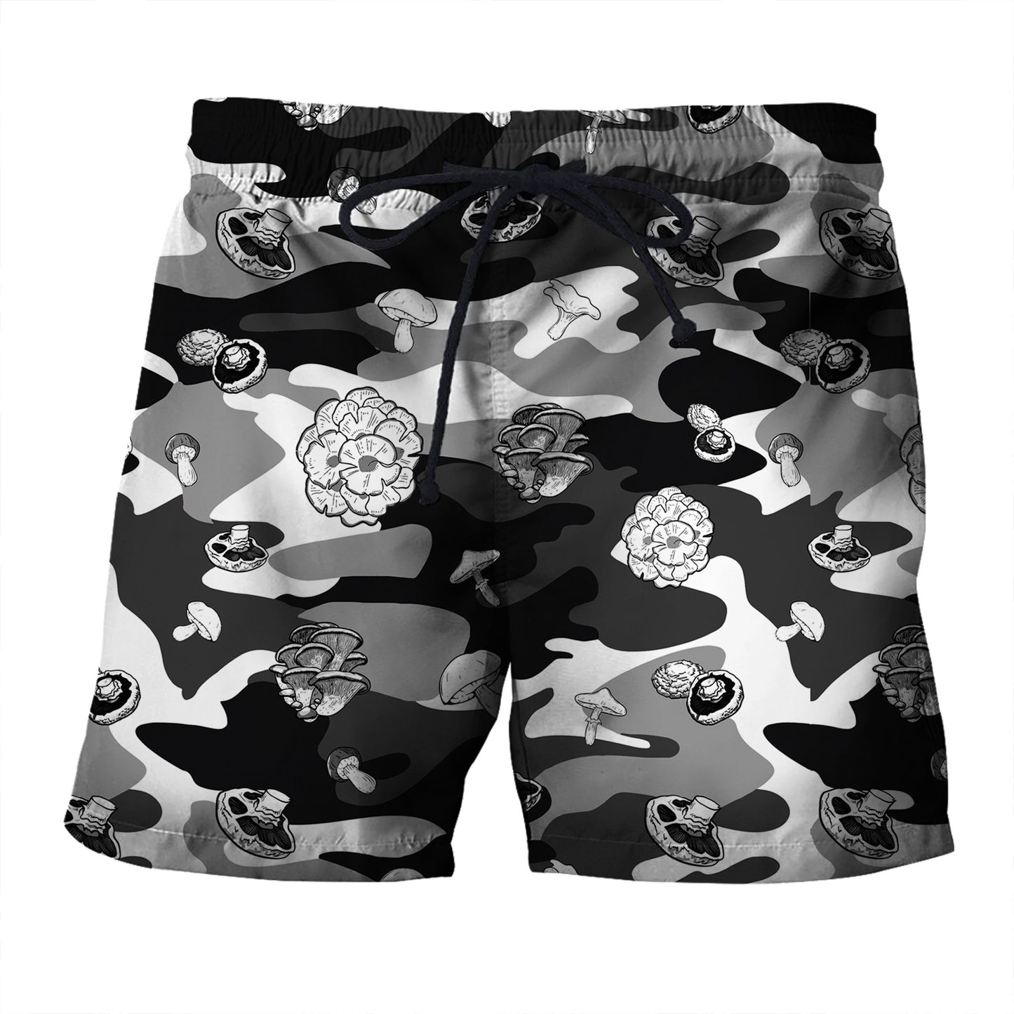 Camo Pants Mushroom Hoodie-Apparel-NTH-Shorts-S-Vibe Cosy™