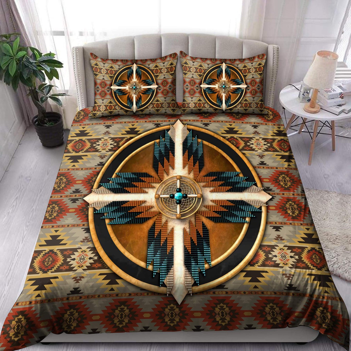 Native American 3D All Over Printed Bedding Set