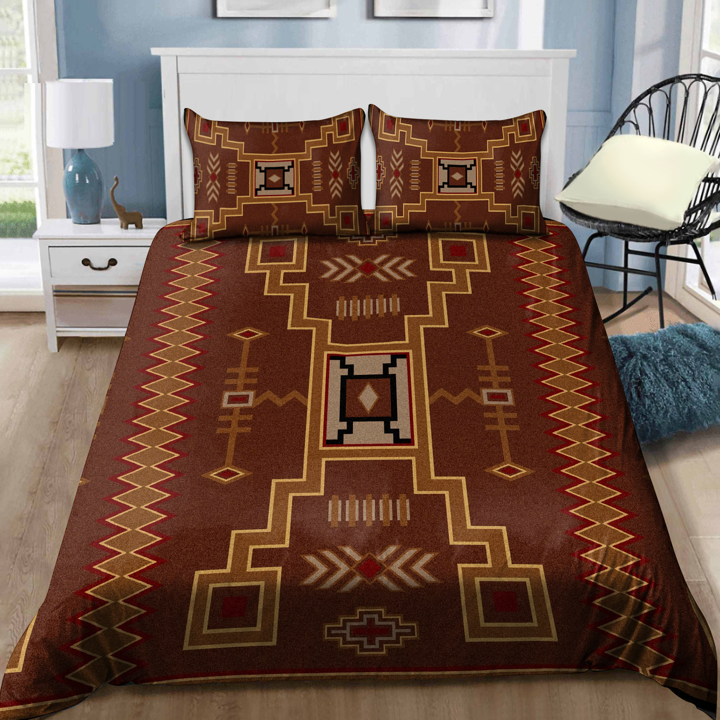 Native American 3D All Over Printed Bedding Set