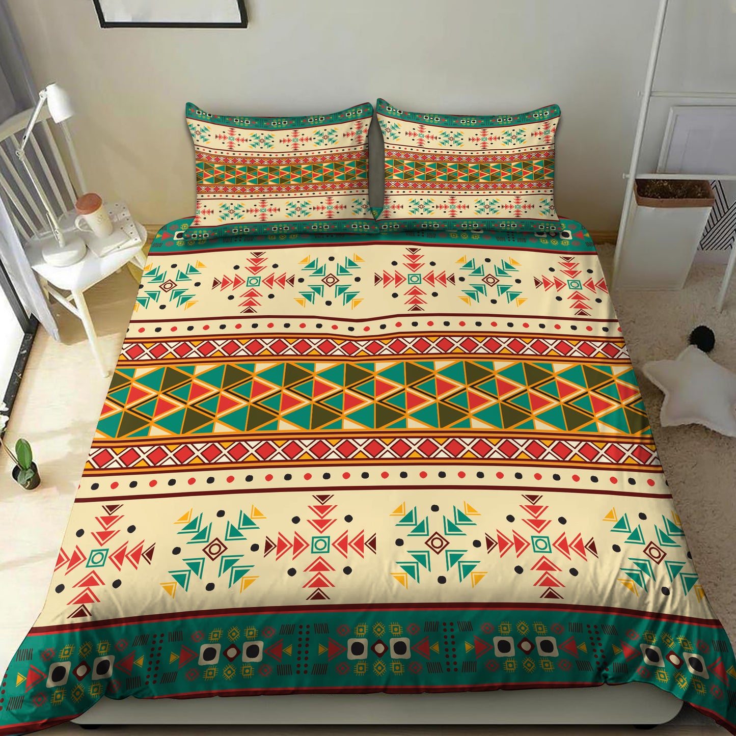 Native American 3D All Over Printed Bedding Set