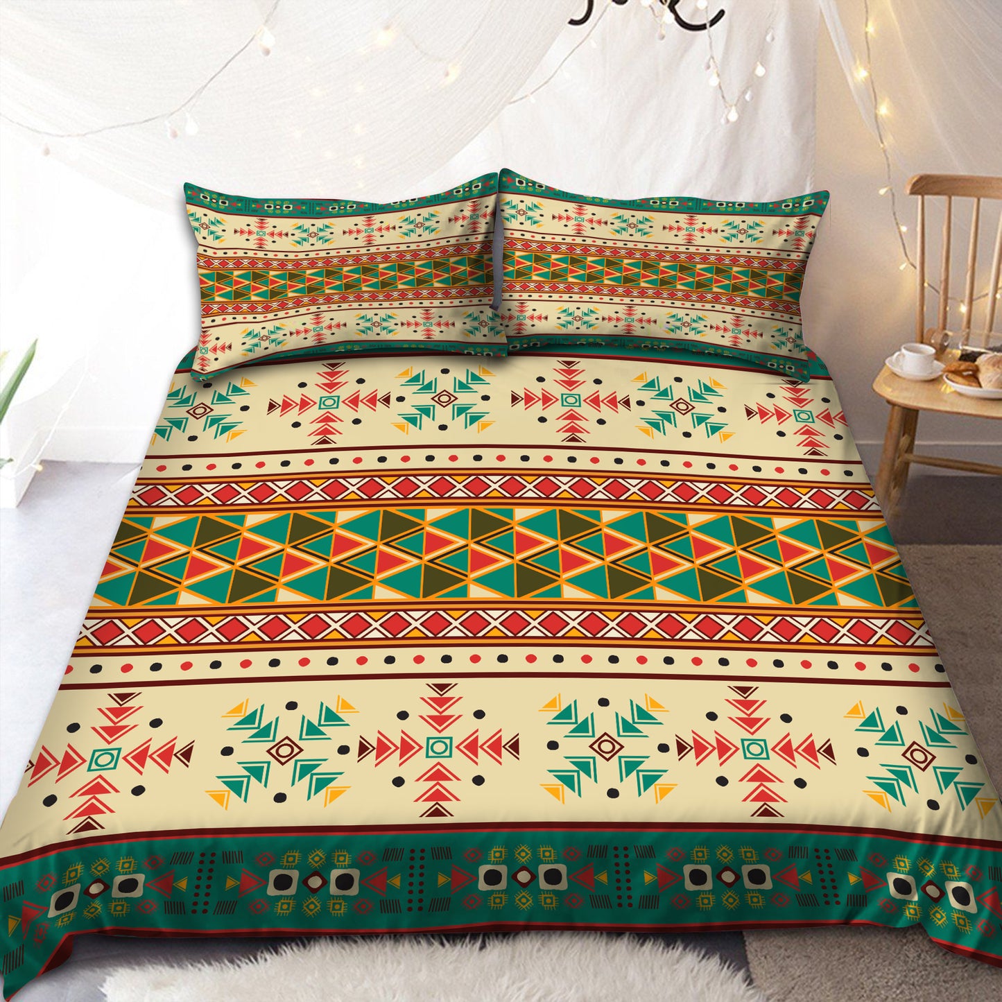 Native American 3D All Over Printed Bedding Set