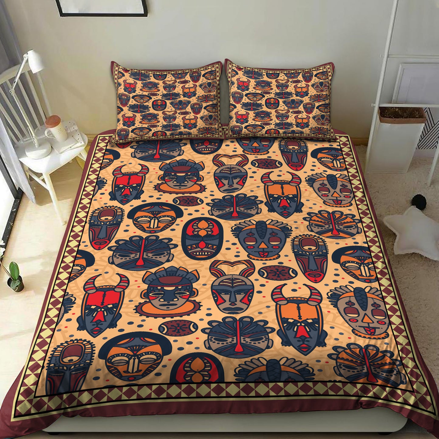 Native American 3D All Over Printed Bedding Set