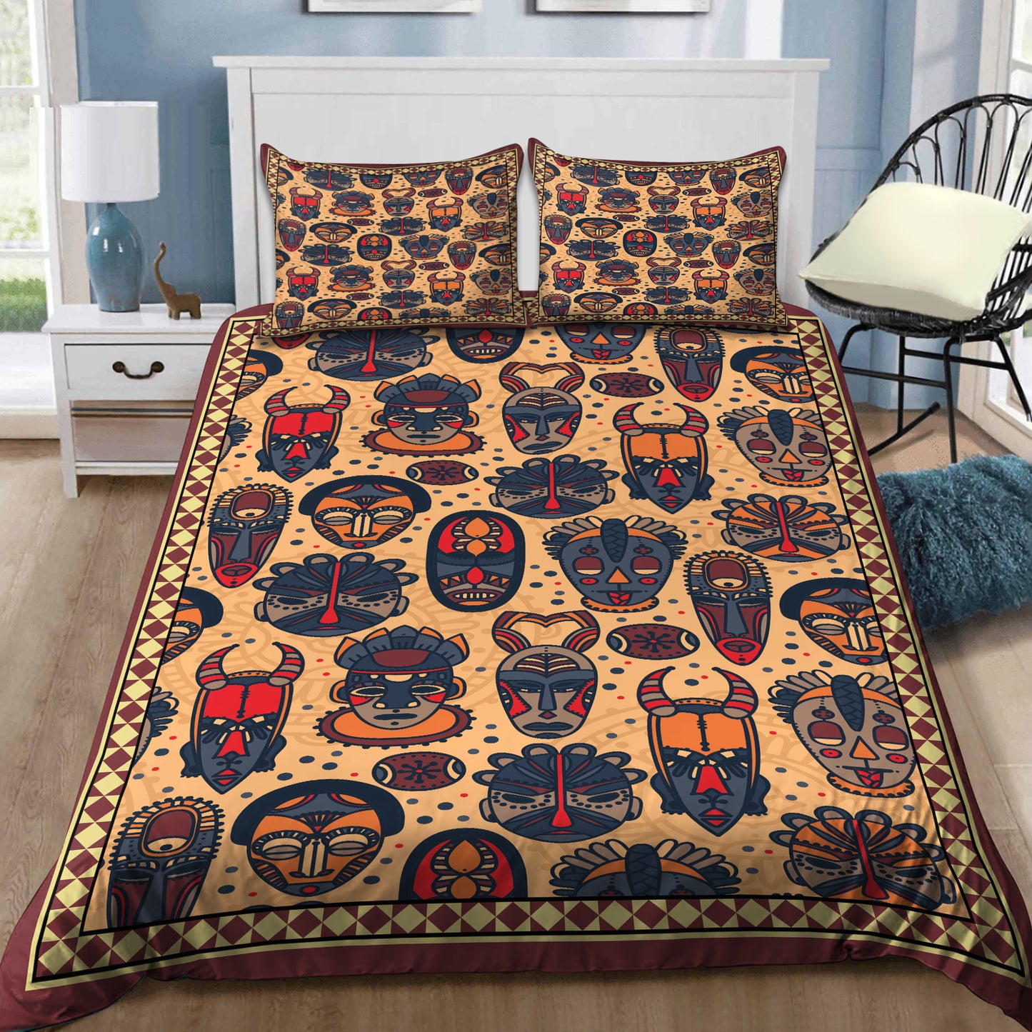 Native American 3D All Over Printed Bedding Set