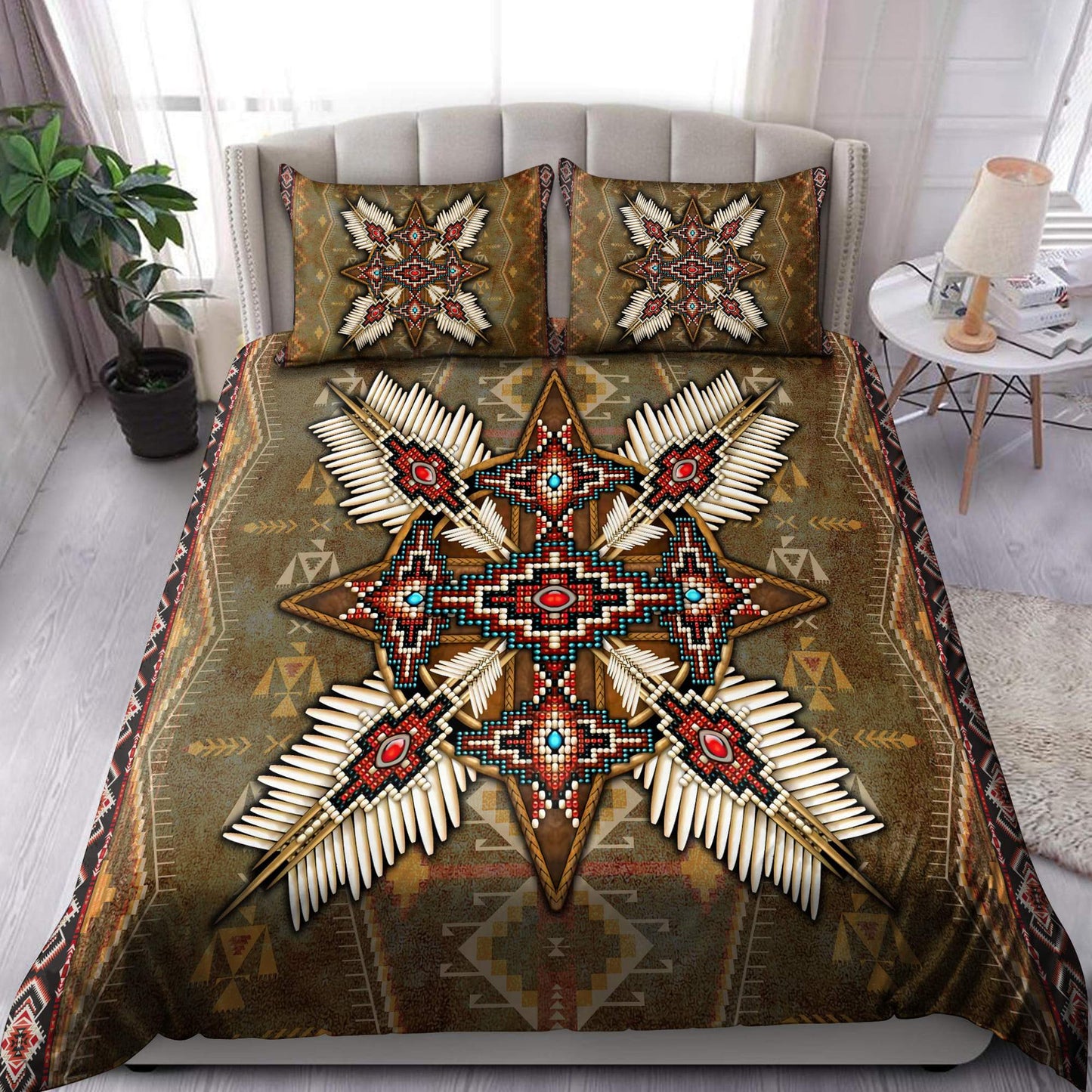 Native American 3D All Over Printed Bedding Set