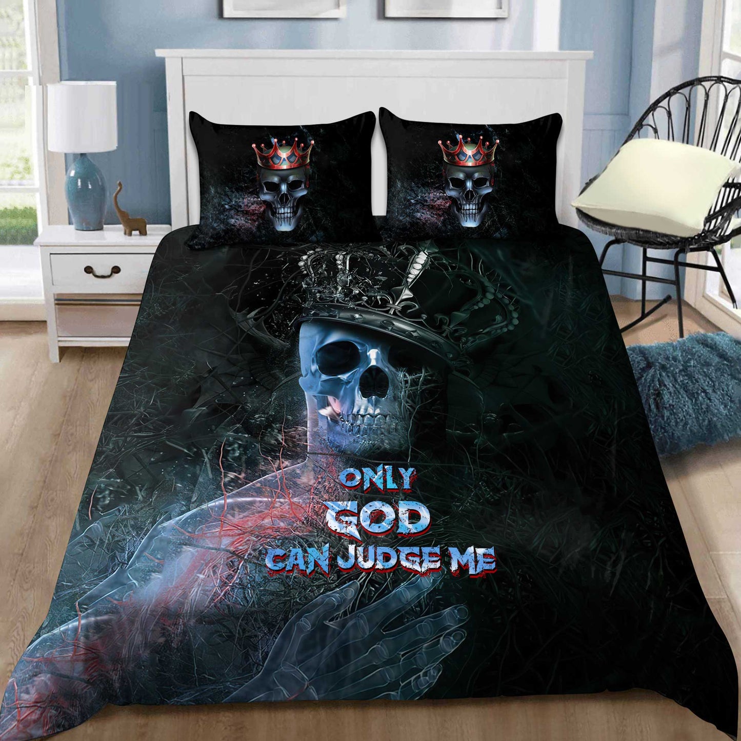 The Righteous Skull Bedding Set AM122027