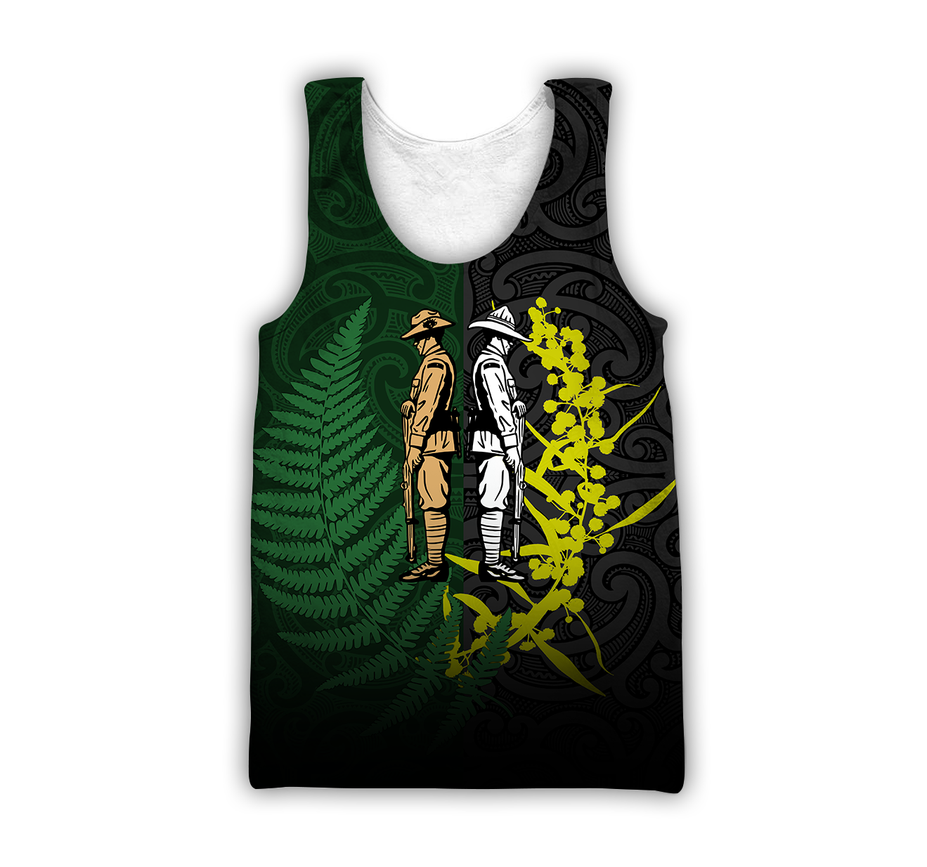 The ode Honor and respect day Kiwi and Australia Soldier