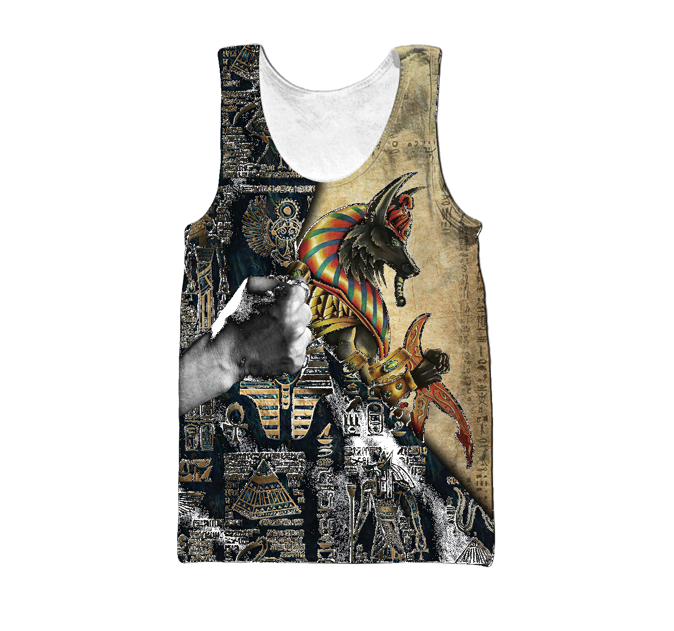 Brave Anubis Ancient Egyptian Mythology Culture unisex 3d print shirts