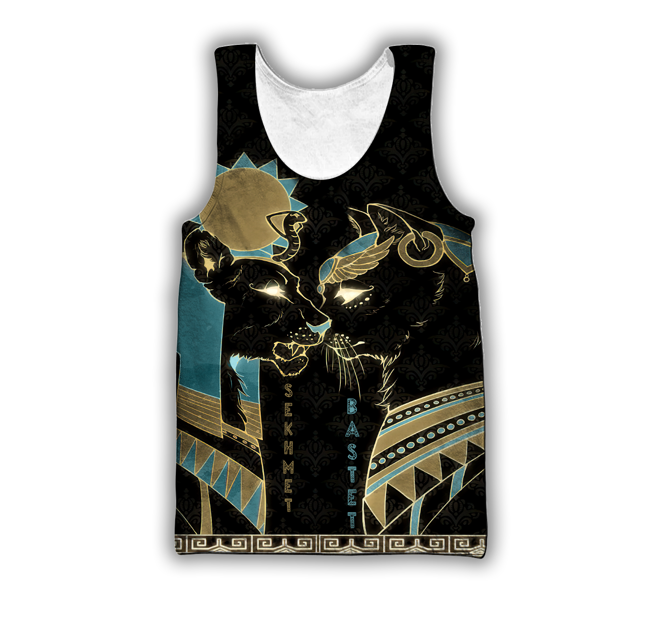 Bastet Sekhmet Ancient Egyptian Mythology Culture 3D Design Print Shirts