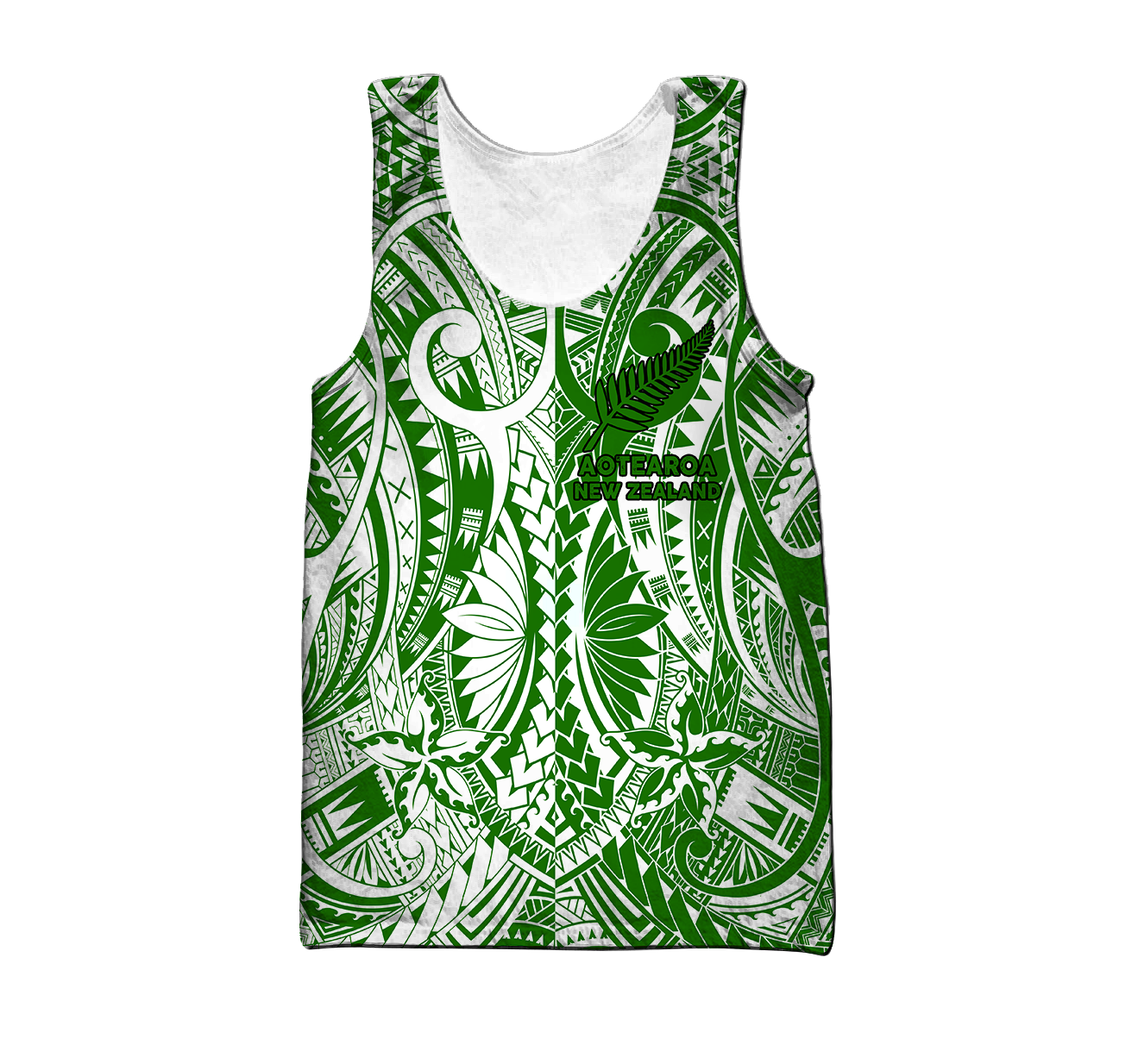 New zealand Aotearoa silver fern classic 3d all over printed