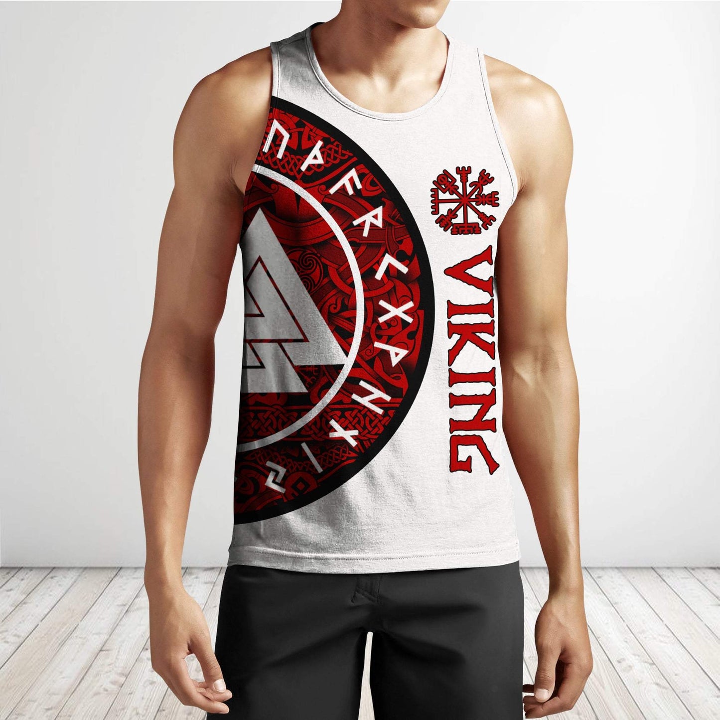 Customized Name Viking 3D All Over Printed Unisex Shirts