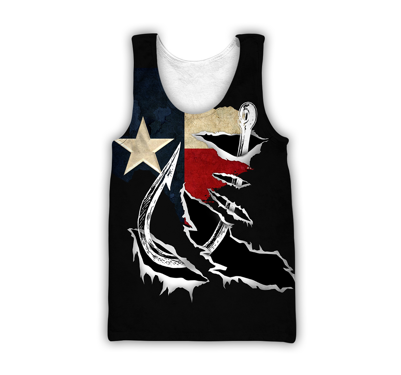 Custom name Hooked on fishing Texas design 3d print shirts