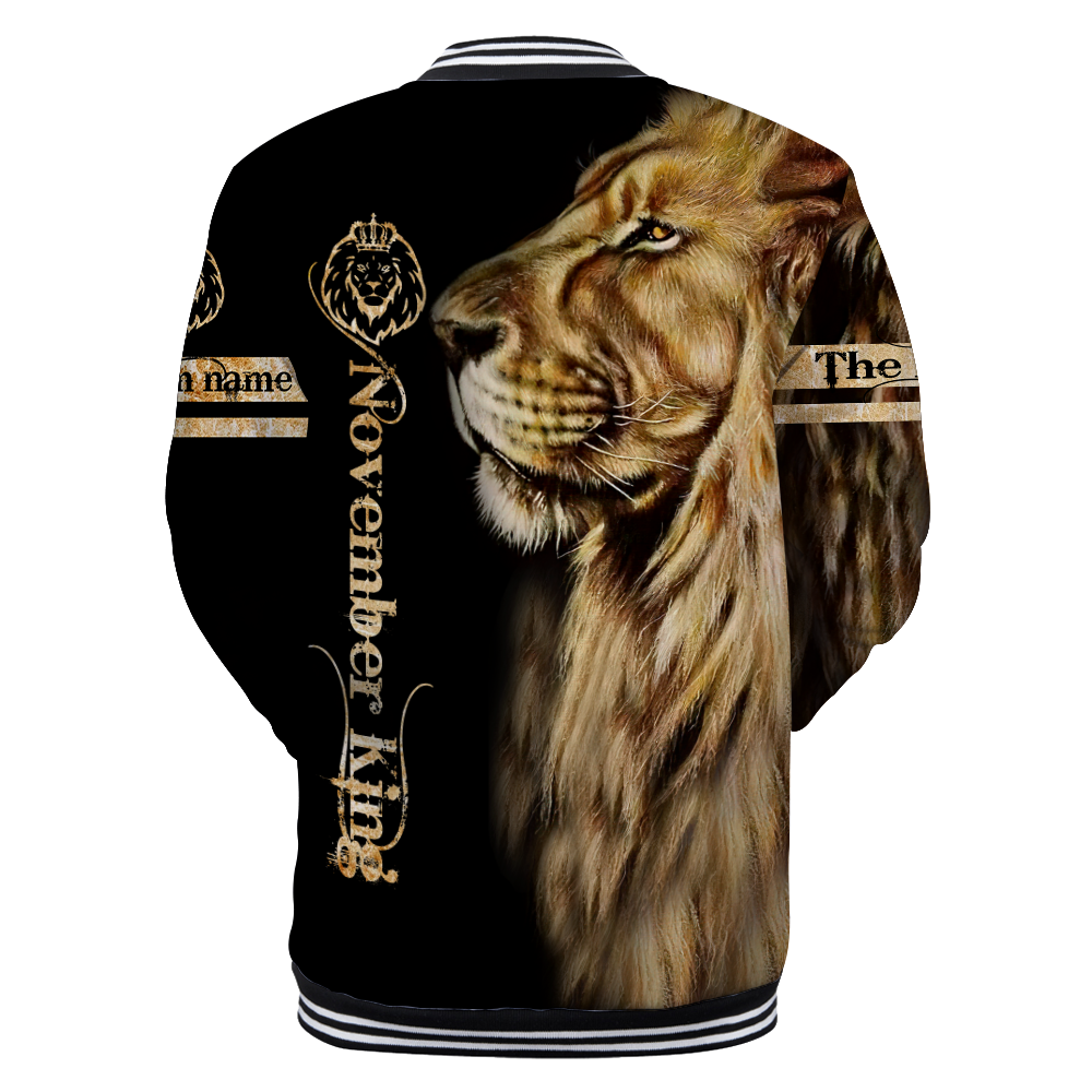 Custom Name November King 3D All Over Printed Unisex Shirts