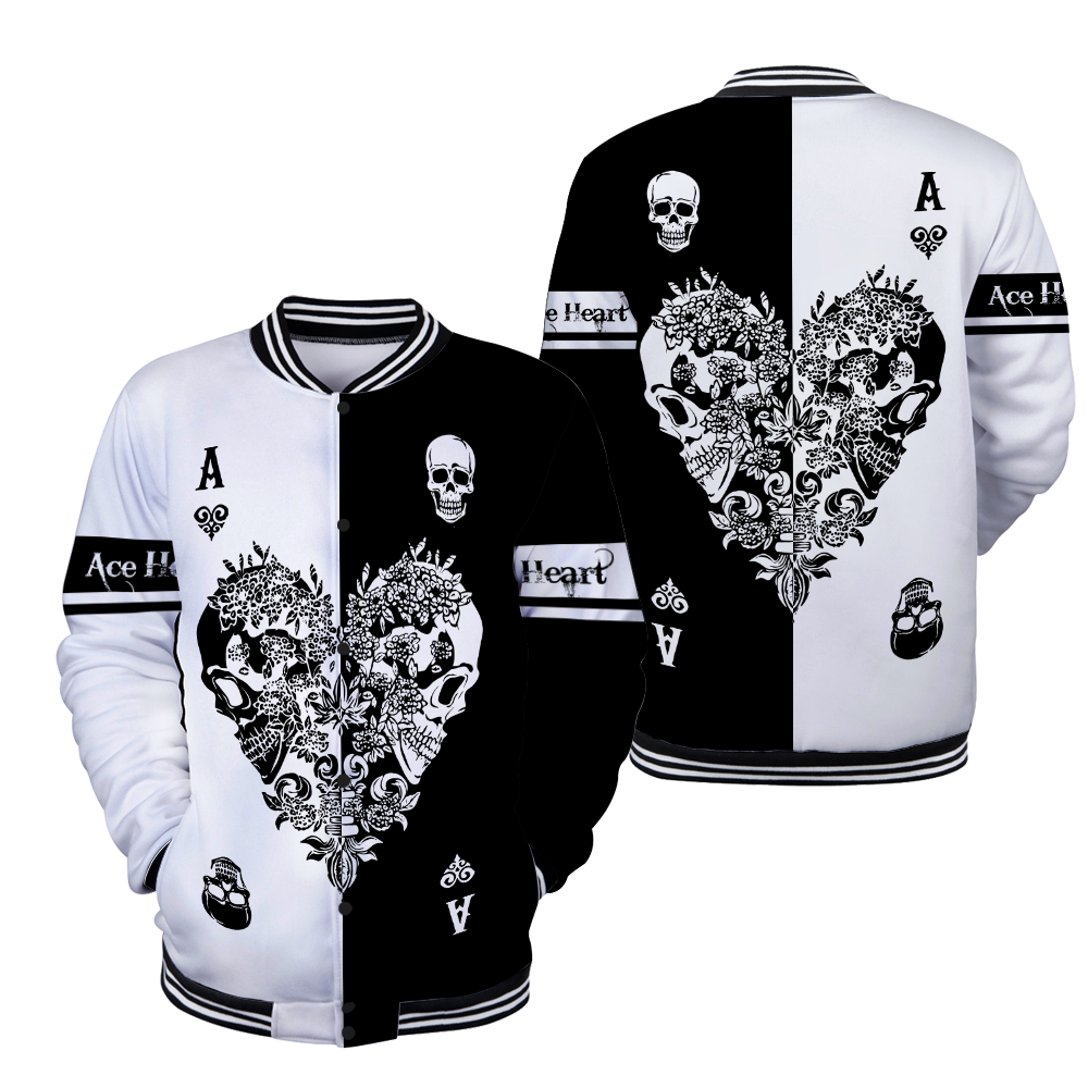 Ace Heart 3D All Over Printed Unisex Shirts