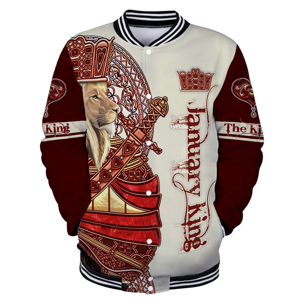 January King Lion 3D All Over Printed Unisex Shirts
