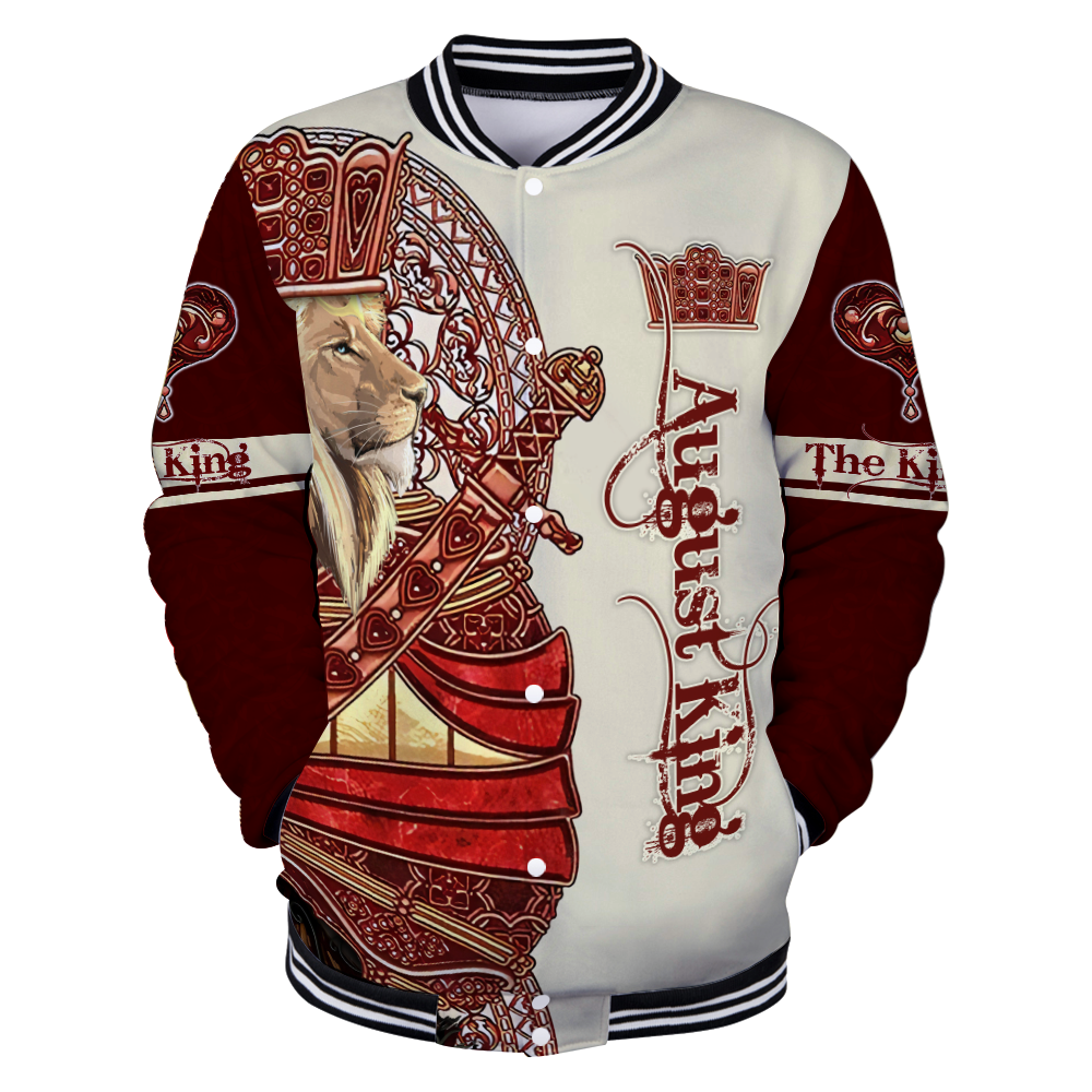 August King Lion Royal 3D All Over Printed Unisex Shirts