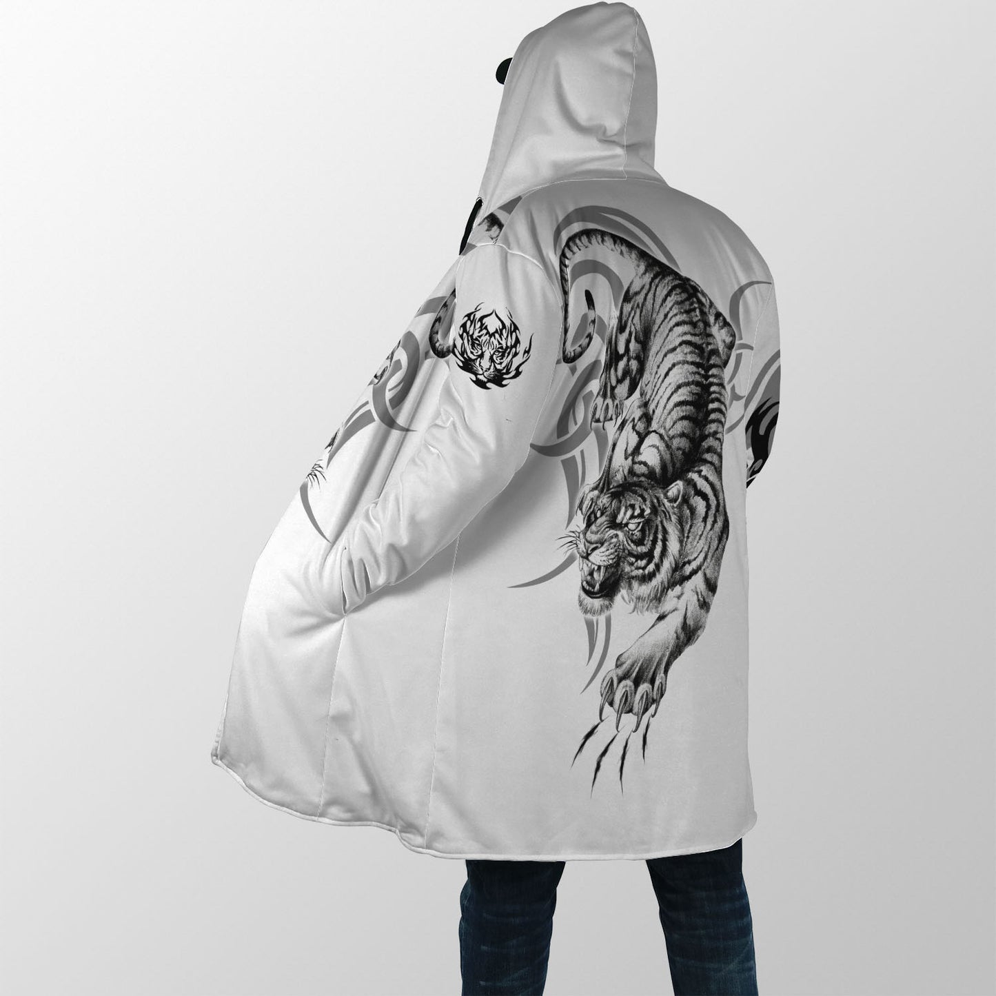 White Tiger Tattoo 3D All Over Printed Unisex Shirts