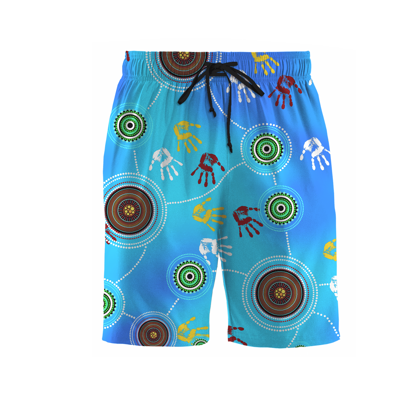 Custom name Aboriginal Naidoc Week 2021 Blue Turtle Lizard Combo T-Shirt Short