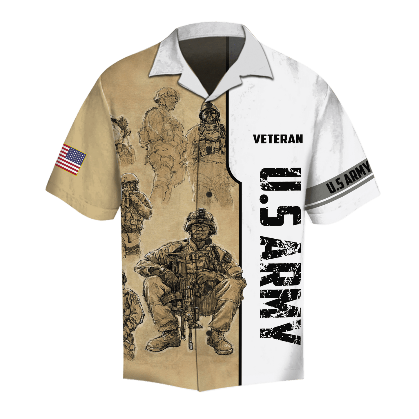 US Veteran 3D All Over Printed Unisex Hoodie Pi20052106