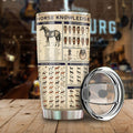 Horse Knowledge Stainless Steel Tumbler TA031615-TA-Vibe Cosy™