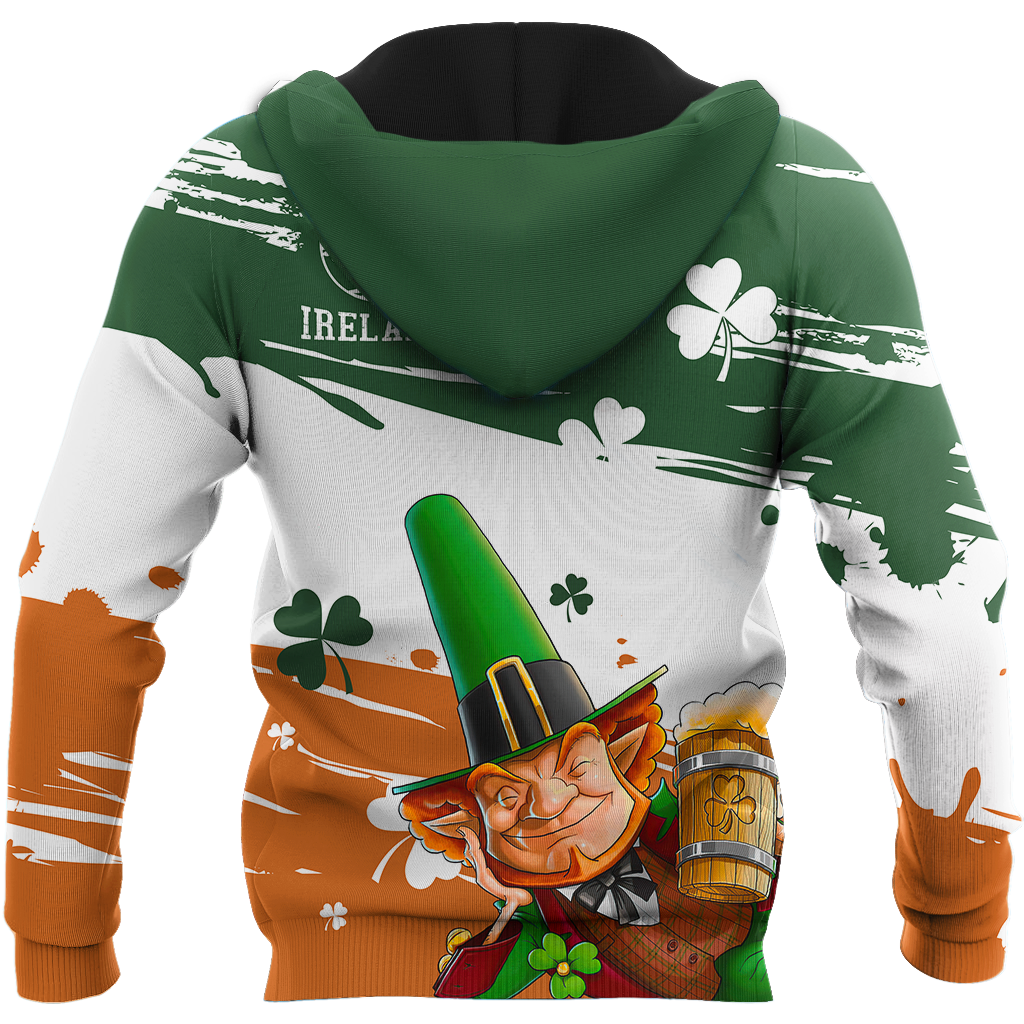 Irish St.Patrick day 3d hoodie shirt for men and women DD11112017