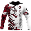 Horse Camo Red 3D All Over Printed Shirts Pi050501S1-Apparel-TA-Hoodie-S-Vibe Cosy™