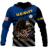 US Navy US Veteran 3D All Over Printed Shirts MH211020
